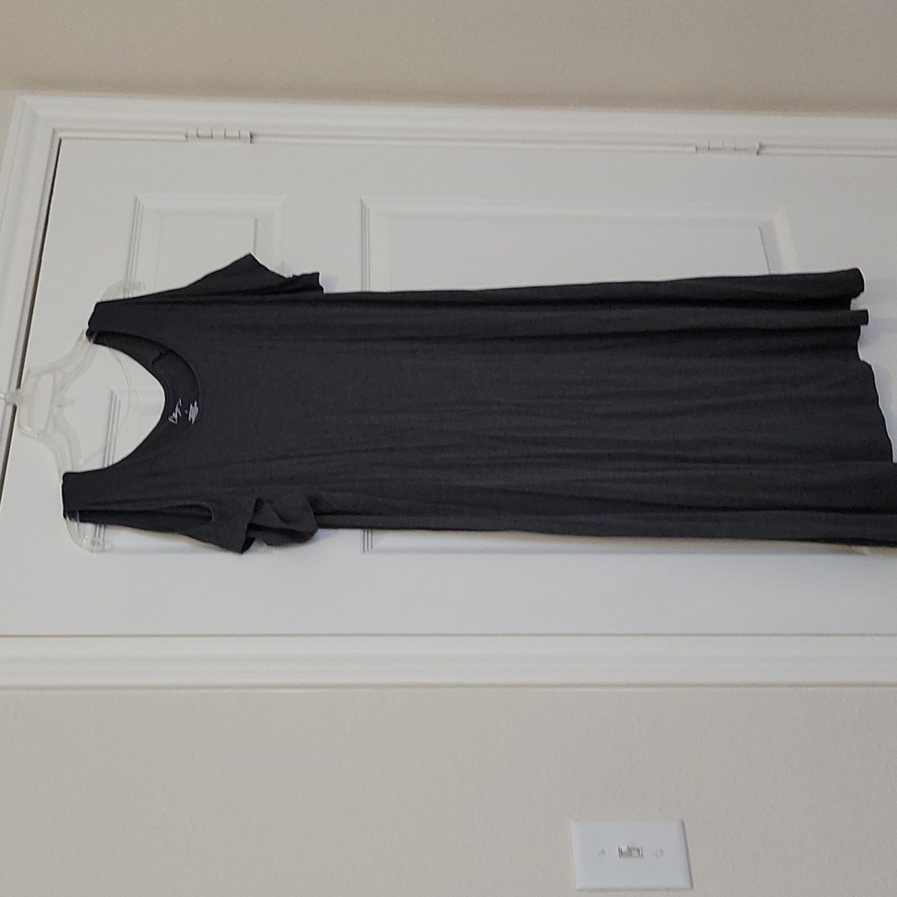 Women's cold shoulder Gray dress